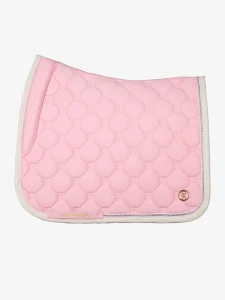 Czaprak ujeżdżeniowy "Vintage Monogram Hortensia pink" PS of Sweden