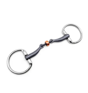 Wędzidło podwójnie łamane "Stephanie Titanium Bradoon Fixed rings" Fager