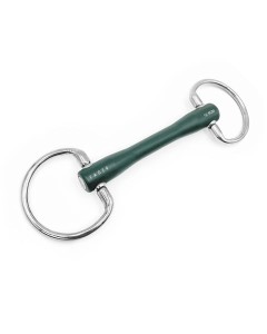 Wędzidło niełamane "Nicole Soft Rubber bit Fixed rings" Fager
