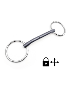 Wędzidło niełamane "Nikita Loose Rings" Fager