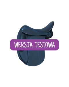 TESTY Siodło ujeżdżeniowe Loxley Dressage Monoflap 17" łęk M