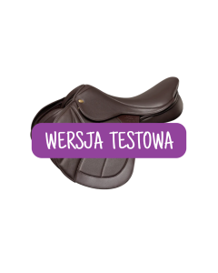 TESTY Siodło skokowe Fairfax Deluxe Dual Flap Jump 17"