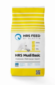 HRS Musli Basic 25kg podstawowe musli bez owsa dla koni