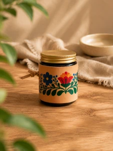 Świeca zapachowa sojowa 180 ml Floral #1