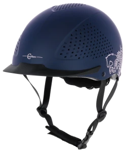Kask jeździecki Beauty 2.0 granatowy Covalliero