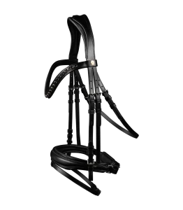 Ogłowie Blackshine S-Line Waldhausen 