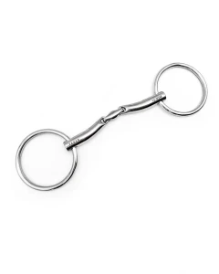 Wędzidło podwójnie łamane "Penny Loose Rings" Fager
