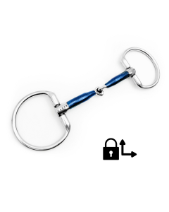 Wędzidło pojedynczo łamane "Anna Sweet Iron FSS™ Fixed Rings" Fager