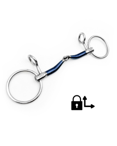 Wędzidło pojedynczo łamane "Felix Sweet Iron FSS™ Loose Baucher" Fager