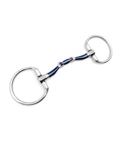 Wędzidło podwójnie łamane "Mats Sweet Iron Fixed Rings" Fager