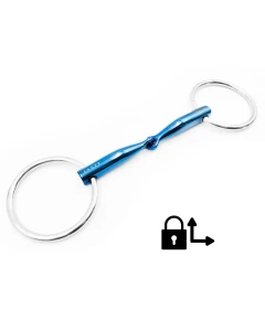 Wędzidło pojedynczo łamane "Lilly FSS Titanium Loose Rings" Fager