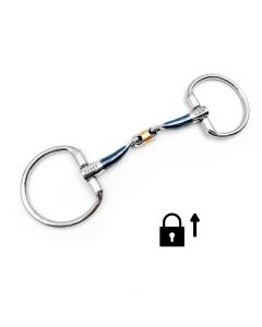 Wędzidło podwójnie łamane "Mattias Sweet Iron Fixed Rings" Fager