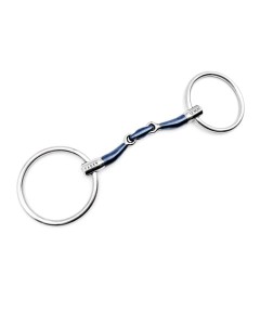 Wędzidło podwójnie łamane "Mats Sweet Iron Loose Rings" Fager