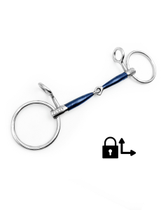 Wędzidło pojedynczo łamane  "Anna Sweet Iron FSS™ Loose Baucher" Fager