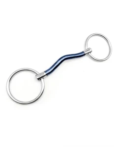 Wędzidło niełamane "Simon Sweet Iron Loose rings" Fager