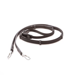 Wodze antypoślizgowe z karabińczykiem Kavalkade 