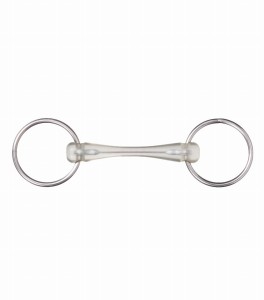 Wędzidło syntetyczne "Loose rings Wire" Novabett