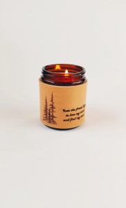 Świeca zapachowa - las